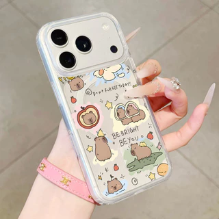 เคสชาร์จได้ สําหรับ iPhone 17 Promax 16 15 14 13 12 11 Pro Max 17Air Pro 6S 6Plus 7 8 SE 7 Plus เคสแม่แหล็ก ลายการ์ตูน