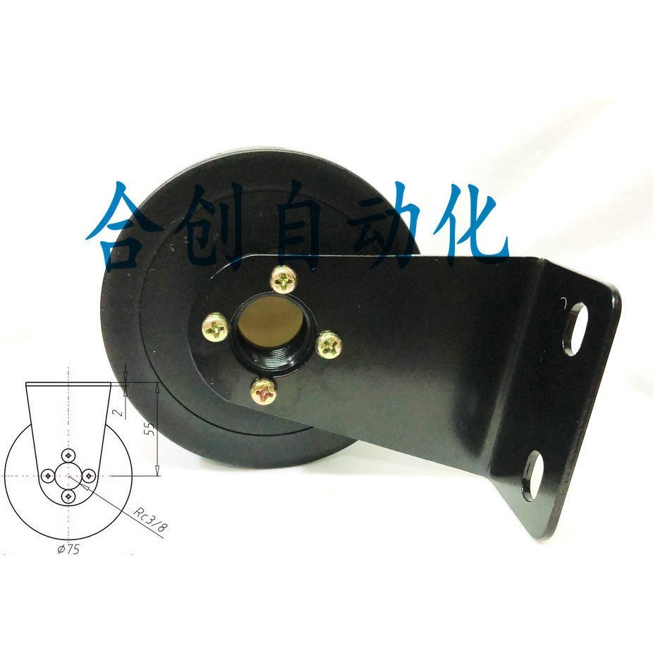 วาล์วไอเสียใหม่เอี่ยมเข้มข้น mef300-03 Ready Stock mindman ไต้หวันแท้ Goldware Muffler SSMK