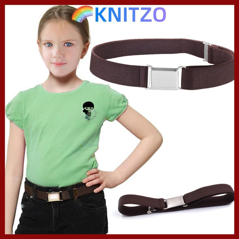 in stockKNITZO Elastic Belts Fashion Canvas Belts Adjustable
