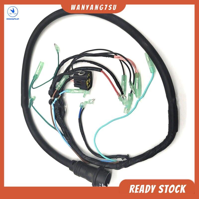 [wanyang7su.ph] 1 ชิ้นสายรัดลวด Assy อะไหล่ทดแทนสําหรับเรือนอก 2T 40HP 66T-82590-00-00 66T-82590-20 