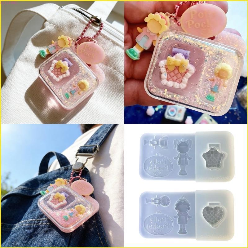 แม่พิมพ์ซิลิโคนเกรด CLI Crafting Mini Star Figures ตกแต่งสําหรับโครงการ DIY