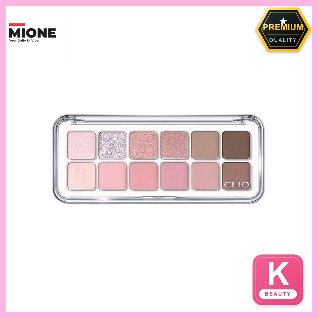 [Clio] Pro Eye Palette Air 7.2g No.4 Pink Pairing / Korean Eye Palette / Pink Shades / ของแท้ 100% โ