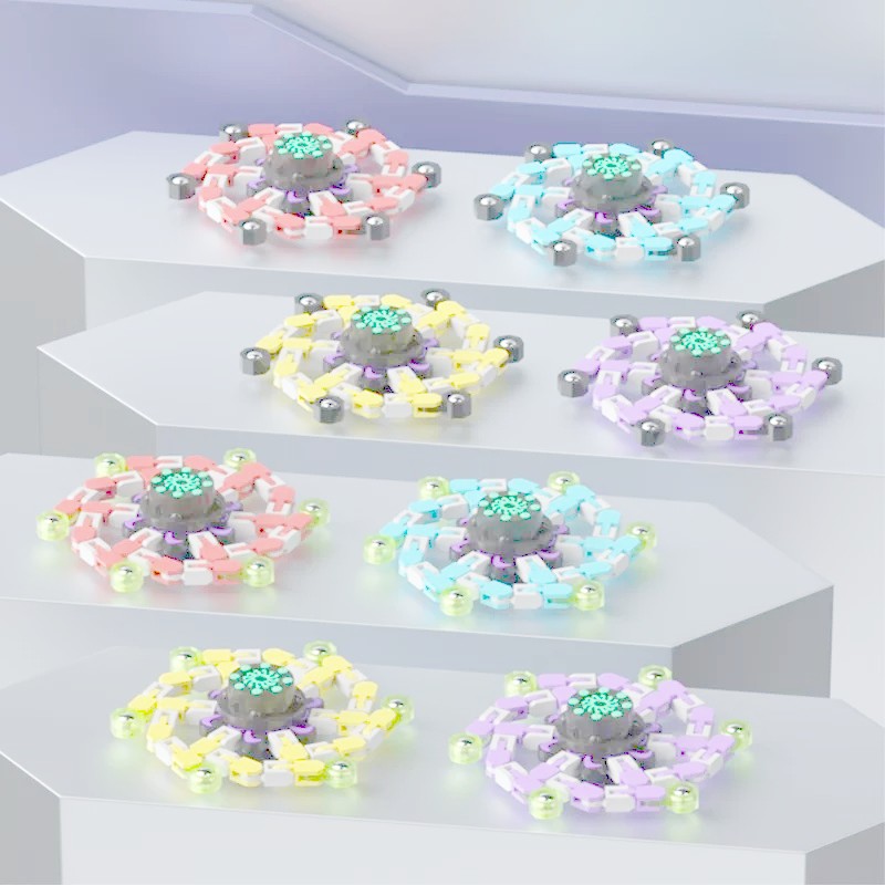 Creative Variety Fidget Spinner Deformation Children Variety Fidget Spinner Deformation หมุนนิ้วมือป