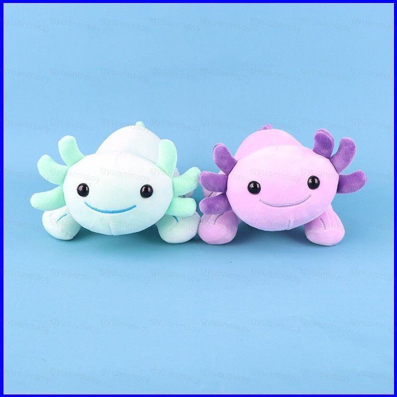 ZY1 Axolotl เม็กซิกัน Salamander Plushie ตุ๊กตาน่ารักตุ๊กตาผ้าฝ้ายกระเป๋า Charm YZ1