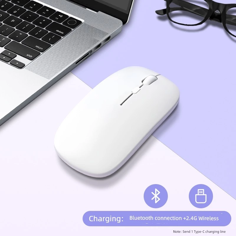 เมาส์ไร้สายบลูทูธ 2.4G โหมดคู่ Type-C thumbnail 10