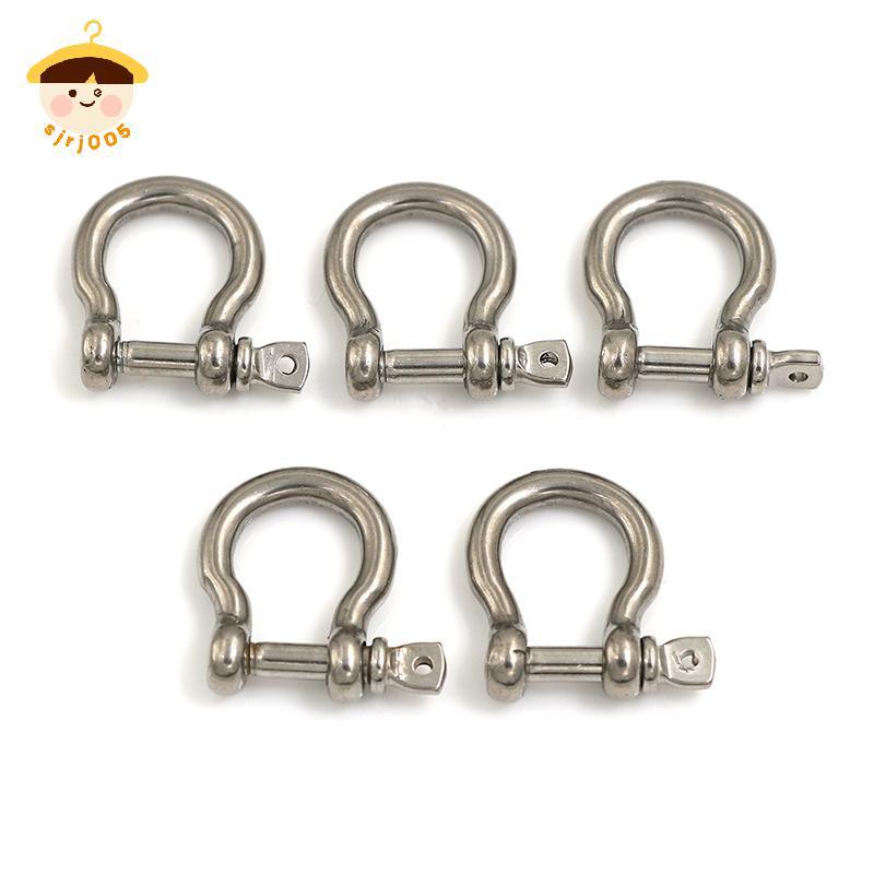 〔8C05〕 5 ชิ้น m4 304 สแตนเลสโบว์สกรูเหล็ก pin shale โบว์ Rigging 〔8C〕