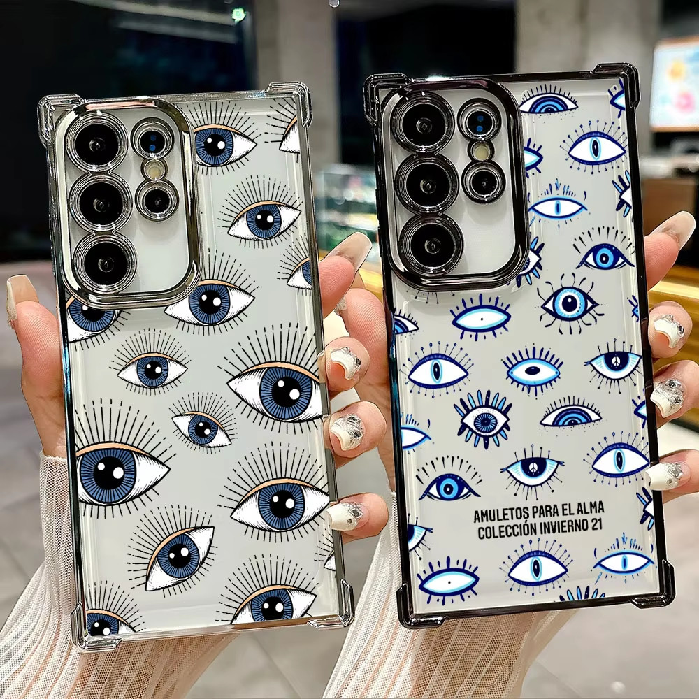 Evil Eye Blue Eyes เคสโทรศัพท์สําหรับ Xiaomi Poco F8 M7 F7 X7 X6 F6 F5 Pro Ultra C85 C71 C75 C65 C40