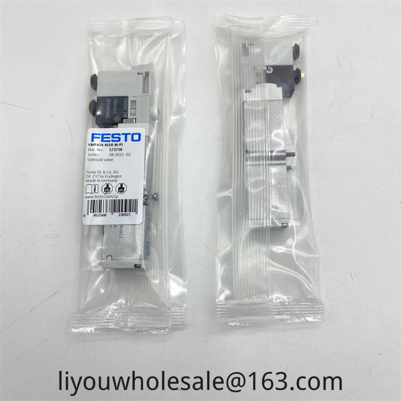 FESTO วาล์วเกาะโซลินอยด์วาล์ว VMPA14-M1H-M/KE-PI 573718 573720 573724สต็อกพร้อม ราคา ถูกที่สุด ดีลบีเคเค แกลเลอรีภาพที่ 2