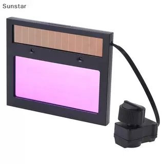Sunstar Auto Solar Darkening หมวกกันน็อคเชื่อมเลนส์แว่นตาหมวกกันน็อคอัตโนมัติกรอง Nice