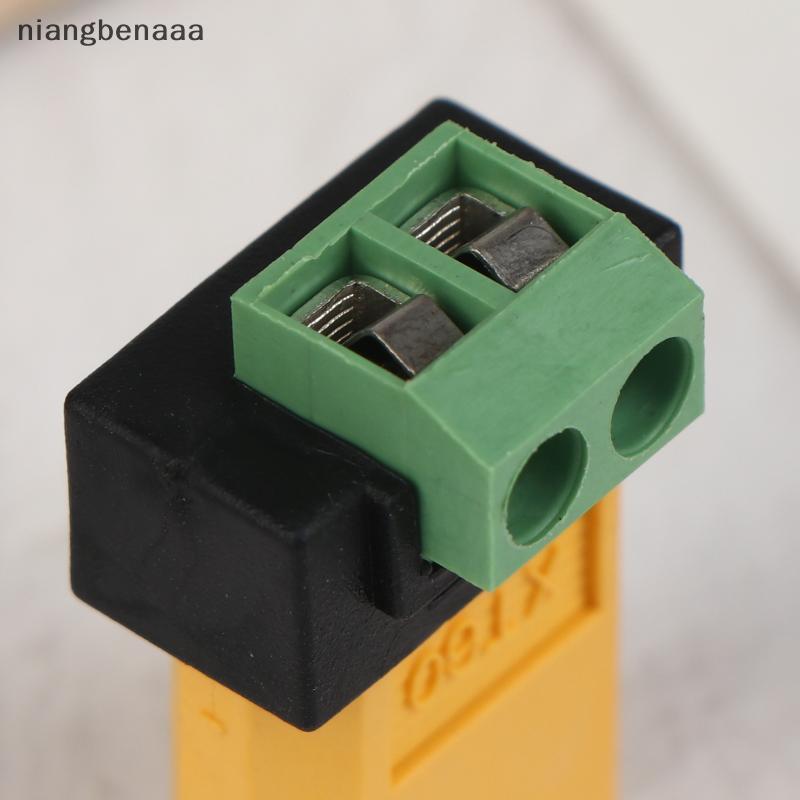 (niangbenaaa) XT60 ชายหญิง 2Pin Terminal Adapter Solderless ชาร์จสําหรับ UAV Balance Charger แผงพลังงานแสงอาทิตย์รุ่นอุปกรณ์ใหม่ ราคา ถูกที่สุด ดีลบีเคเค แกลเลอรีภาพที่ 2