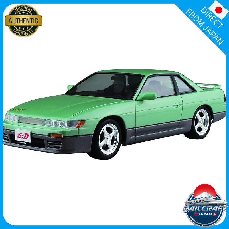 Aoshima Initial D No.11 Koichiro Iketani S13 Silvia 1/24 scale plastic model.