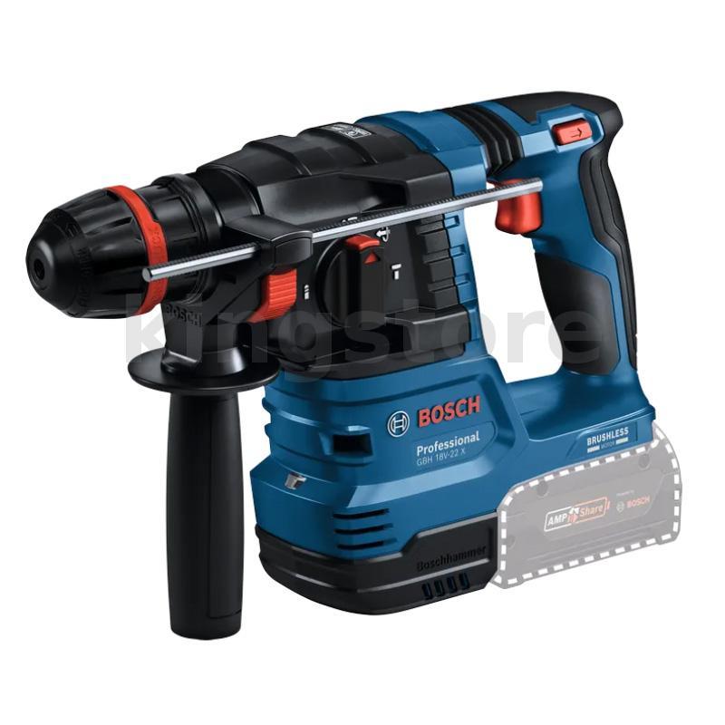 สําหรับ Bosch GBH 18V-22 X ไร้สายโรตารีค้อนเจาะ SDS Plus 18V มอเตอร์ไร้แปรง 2J Impact Energy Vibrati