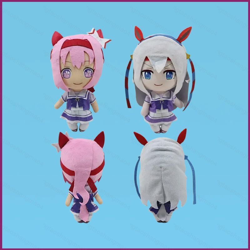 YT4 Umamusume: Pretty Derby Tamamo Cross Haru Urara ของเล่นตุ๊กตาและตุ๊กตารอบของขวัญเกมสําหรับเด็ก