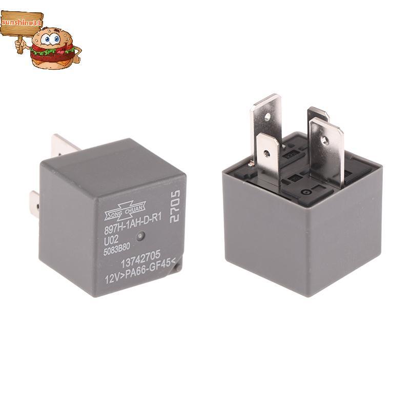 Sun 1 ชิ้น 4 ขา 12 โวลต์สําหรับ Matsukawa 2705 รีเลย์รถยนต์ 897H-1AH-D-R1 U02 สําหรับ Bui รีเลย์ 137