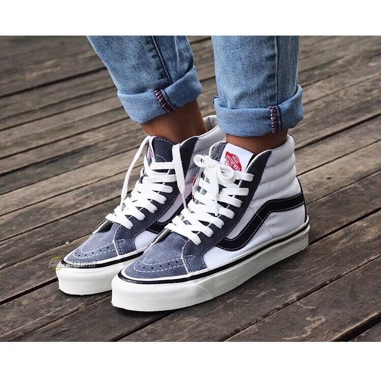 V Style New Style SK8-HI High-Top 19W00255 Casual Skateboard Shoes Size: 35-44
