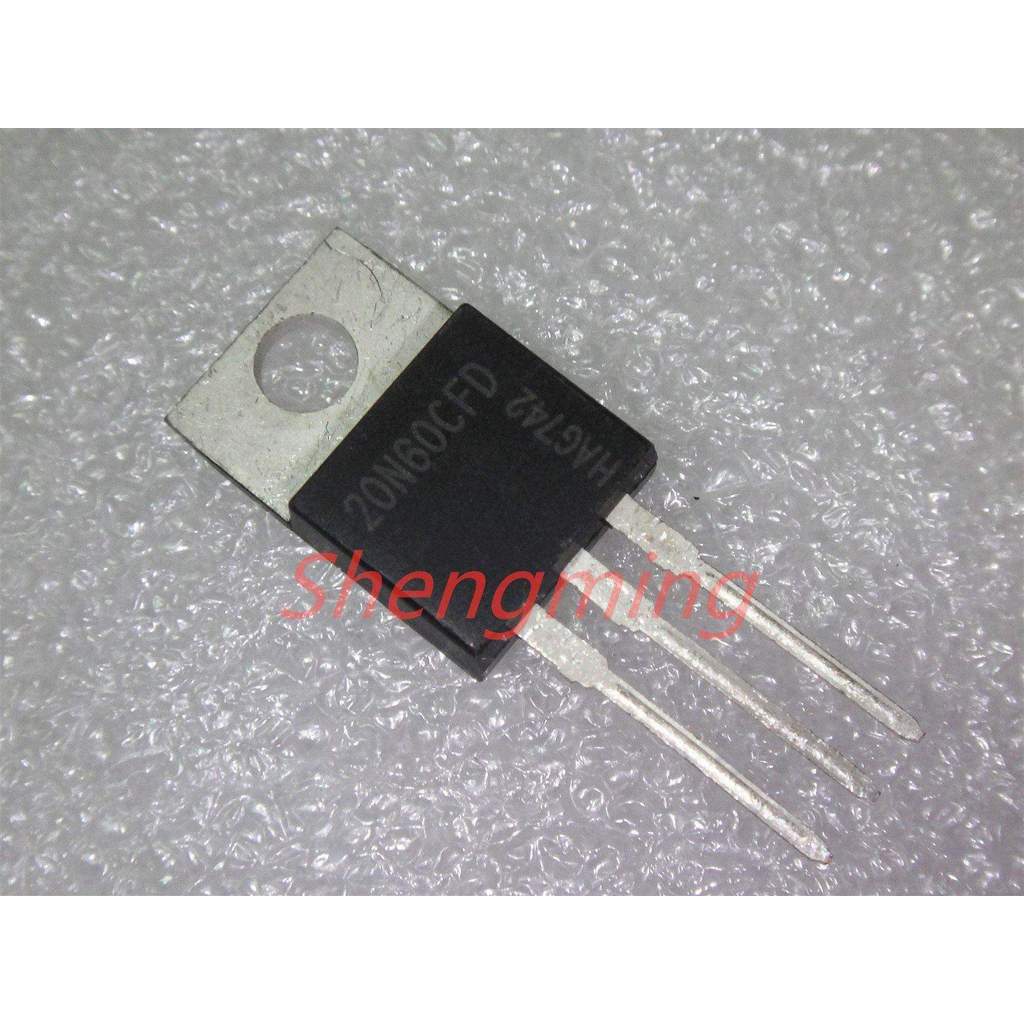 5 ชิ้น SPP20N60CFD 20N60CFD TO-220 ใหม่เอี่ยม