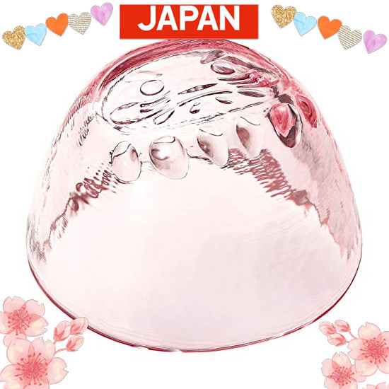Direct from Japan ADERIA Sake cup, sake cup, Edo glass, Fujiyama clear, 60ml [Edo glass, sake cup, s