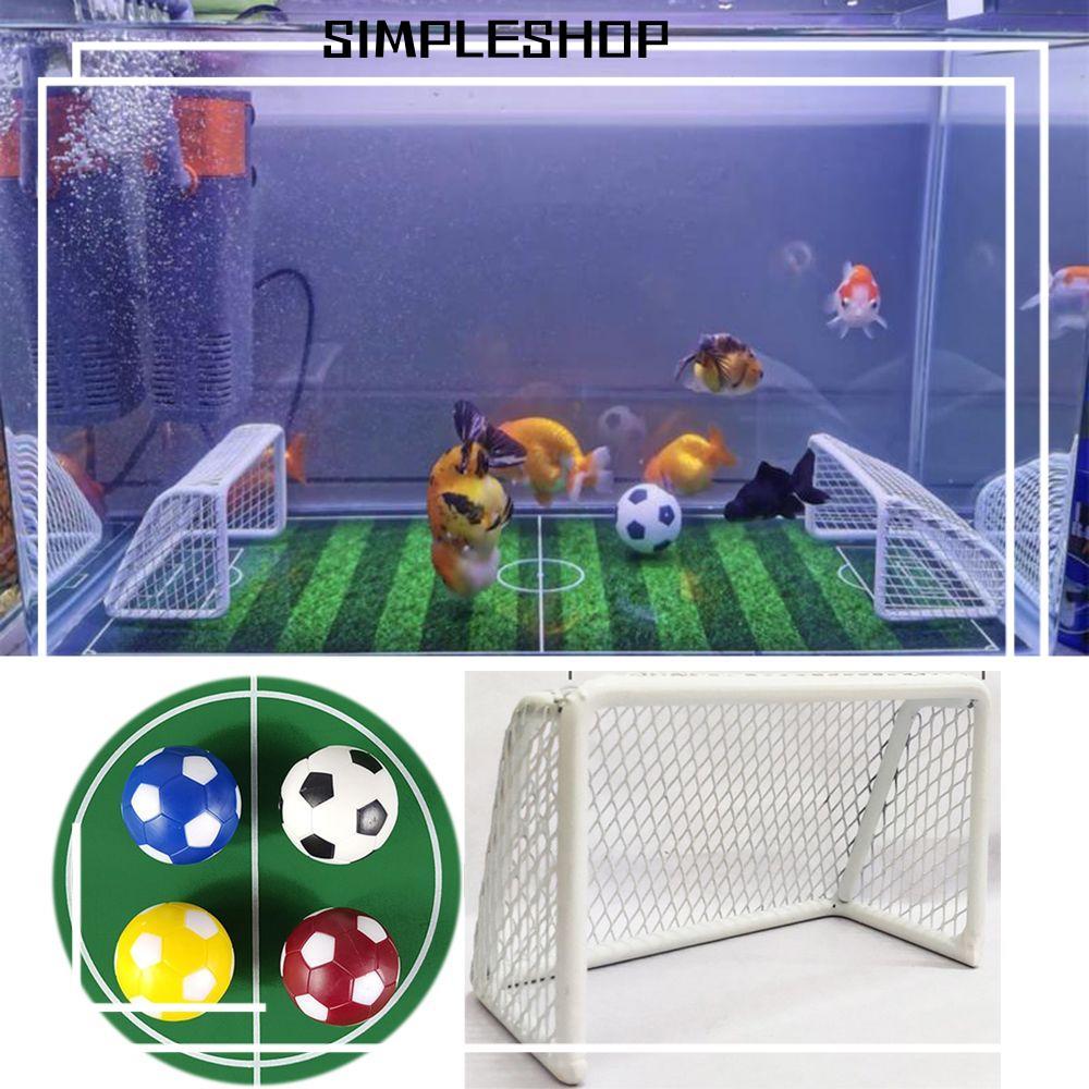 SIMPLESHOP Football Field Mini Sinking Ball Football Goal Frame Toy Underwater