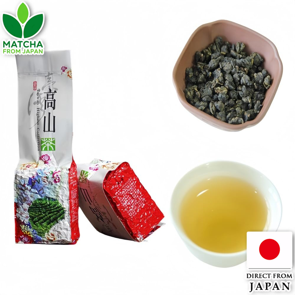 Tusydat Alishan Oolong Tea Smooth Flavor Taiwan Tea Leaf Milk Aroma Vacuum Pack