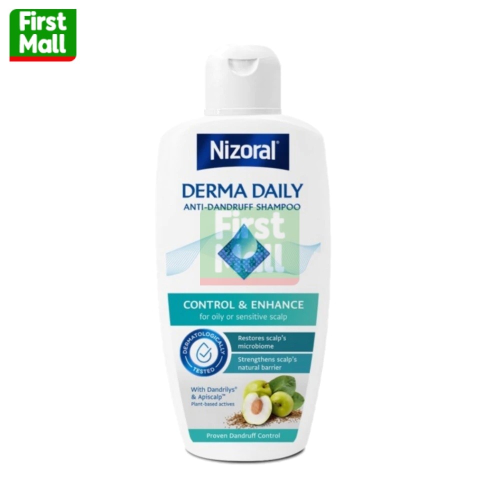 ไนโซรัล NIZORAL DERMA DAILY SHAMPOO เดอร์ม่า เดลลี่ แชมพู ( 1 ขวด 200ml )