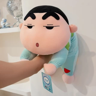 อะนิเมะนอนท่าทางชุดนอนเครยอนชินจังของเล่นตุ๊กตาการ์ตูนตุ๊กตามาพร้อมกับตุ๊กตาของขวัญวันเกิด