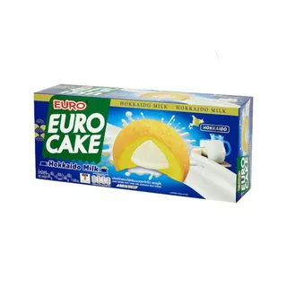 [สินค้าส่งด่วน] ยูโร่พัฟเค้กรสนมฮอกไกโด 144 กรัม EURO CAKE HOKKAIDO MILK 144 G.