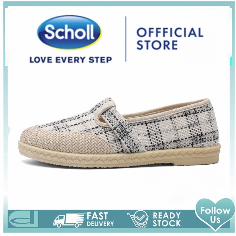 GA9 รองเท้า Scholl ผู้หญิงรองเท้าแบน ผู้หญิง เกาหลี Scholl รองเท้าผู้หญิง แตะ โลฟเฟอร์ ส้นแบน Scholl