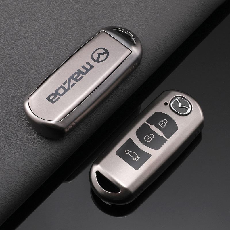 กุญแจรถ Fob Remote Protector สําหรับ Mazda 2 3 6 Demio Atenza Axela CX-5 CX5 CX-3 CX7 CX-9 3 4 CX30 2016 2017 2018 2019 ฝาครอบ 2 3 ปุ่ม