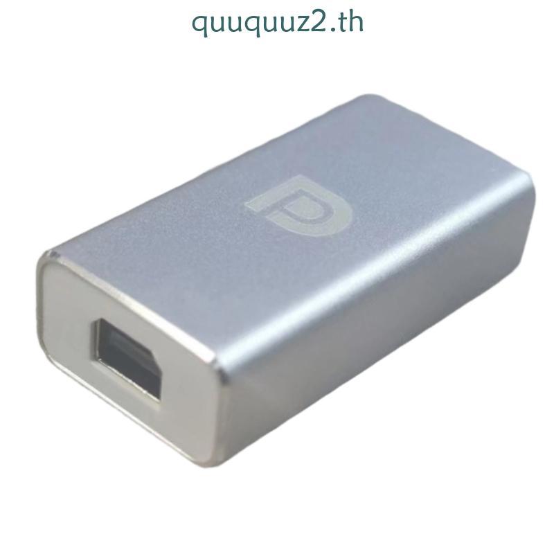 Quu Mini To Mini Adapter 4K 60Hz 2K 144Hz สําหรับแล็ปท็อป