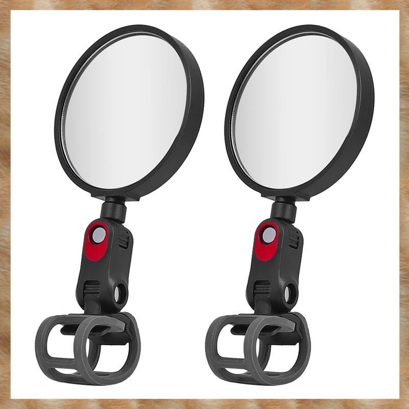 [KYG] สําหรับ ZT3 Pro GT3 G3 G2 G30 F3 Pro E3 E2 Pro กระจกมองหลังสกู๊ตเตอร์ 360° การออกแบบนูนหมุนได้