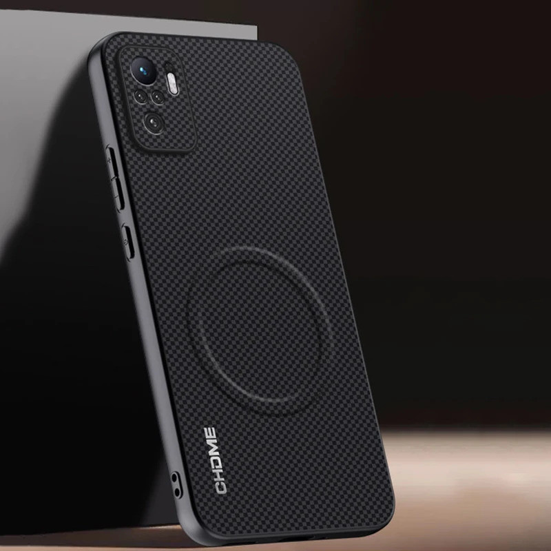 สําหรับ Xiaomi Poco M5S กรณีหรูหรารถผู้ถือแม่เหล็กสําหรับ Redmi หมายเหตุ 10 10S Note10 S 4G ซิลิโคนกันกระแทกปกหลัง