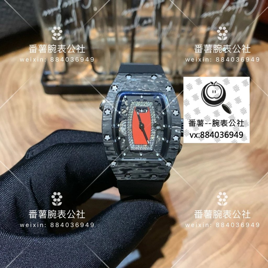 [RM037 ชุดคาร์บอนไฟเบอร์] Richard Mille Richard Mille Richard Mille RM037 นาฬิกาซีรีส์คาร์บอนไฟเบอร์