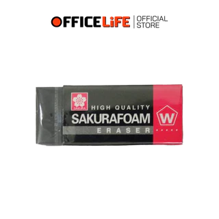 Sakura (ซากุระ) ยางลบ ยางลบโฟม ก้อนสีดำ รุ่น XRFW-60 ( 1 ก้อน )