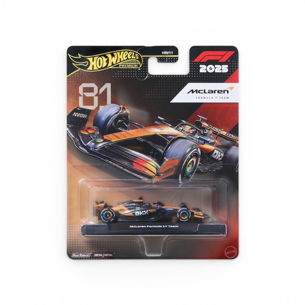 Hot Wheels Premium Formula 1 No.31 McLaren Formula 1 Team JKD81