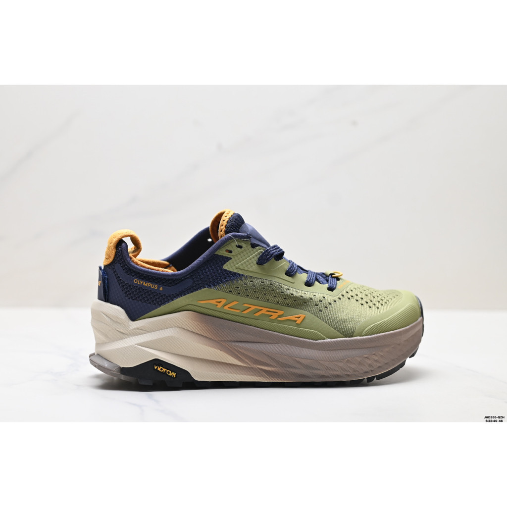 ALTRA Olympus 6 รองเท้าวิ่งและเดินป่ากลางแจ้งสําหรับผู้ชายดีไซน์ใหม่กันลื่น