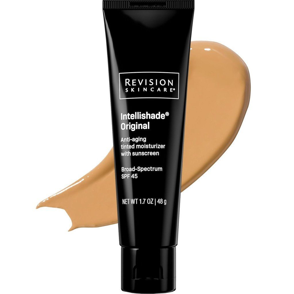RevisioncareIntellishade®OriginalSPF45,Anti-AgingTintedSunscreenforFace,DailyMoisturizerwithSPF,Anti