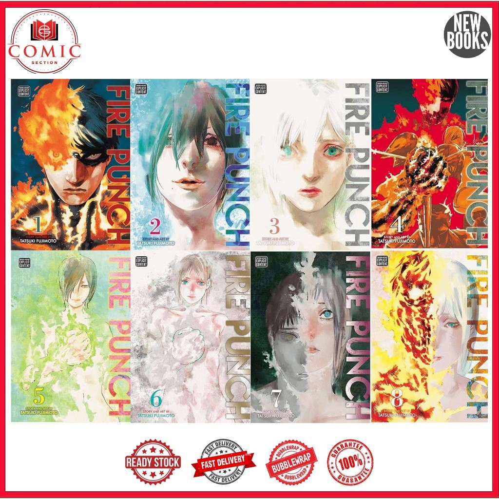 Fire Punch (8 เล่มซีรีส์) โดย Tatsuki Fujimoto
