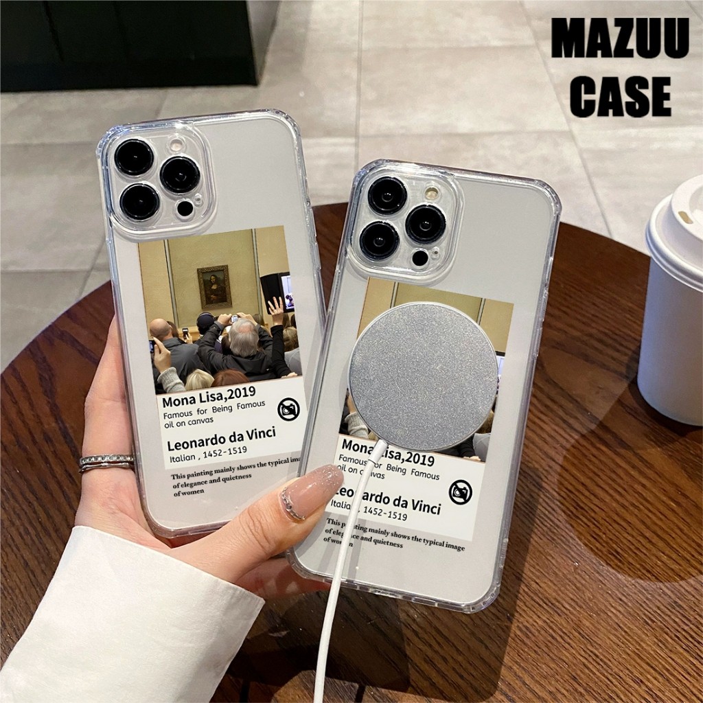 เคสไอโฟน แม่เหล็กใส TPU ครอบเลนส์เต็มตัว รูปที่ 2
