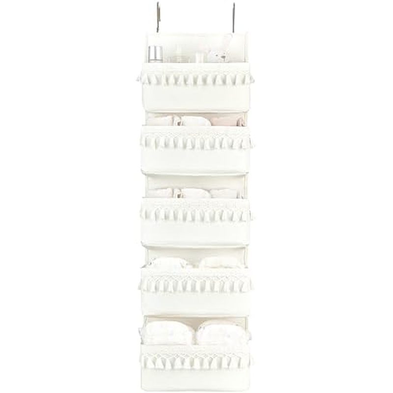 Over The Door Organizer Boho Pan Closet Pan กระทะกระเป๋าแขวนผ้าม่านผ้าม่าน Boho Pan_Storing Pan_Tasp