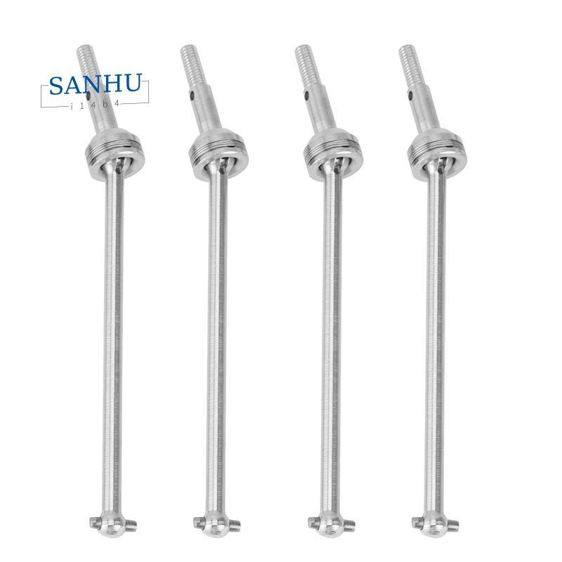 เพลาไดรฟ์สากลโลหะ 4 ชิ้น CVD 104001-1927 สําหรับ  104001 1/10 อาร์ซี รถอะไหล่อุปกรณ์เสริม