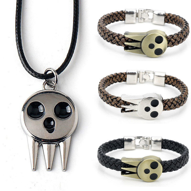 สร้อยข้อมือ Merchandise อะนิเมะ Soul Eater Soul Eater Death God Kid Maga สร้อยคอแหวนเด็ก [dss]