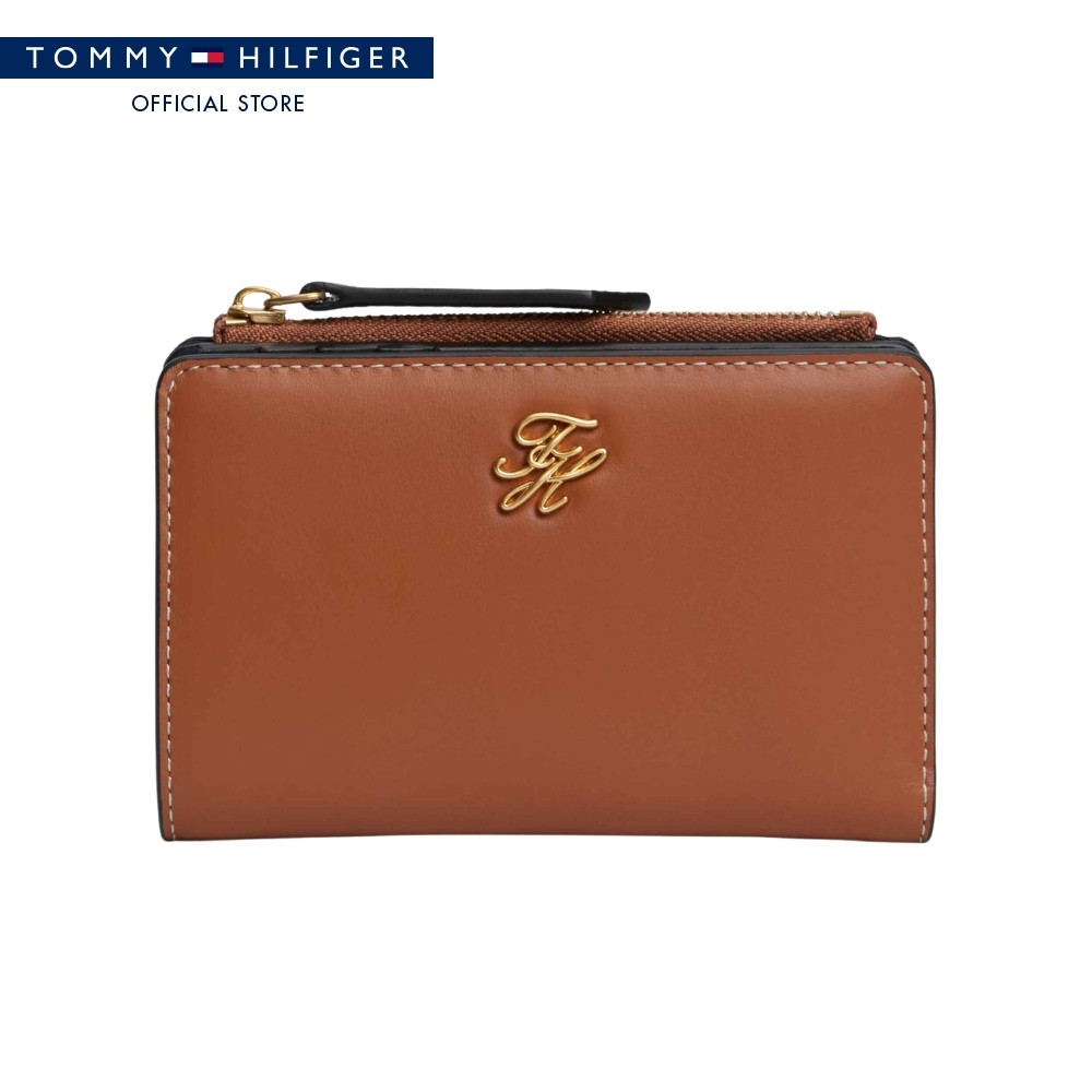 Tommy Hilfiger กระเป๋าสตางค์ ผู้หญิง รุ่น AW0AW18490 GB8 - สีน้ำตาล