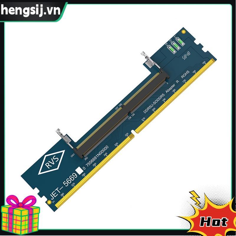 หน่วยความจําแล็ปท็อป DDR5 เป็นการ์ดการ์ดหน่วยความจําเดสก์ท็อป DDR5 SO DDR5 เป็น DDR5 ตัวแปลง U-DIMM