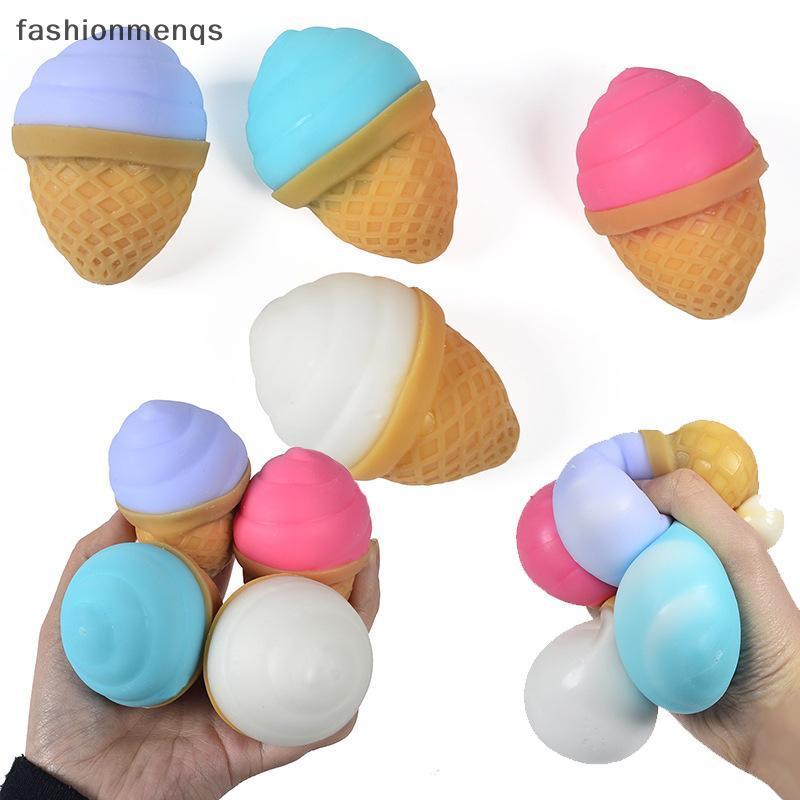 (GOOD) Sensory Squishy Stress Ball Fidget ของเล่นลูกบอลบีบนุ่มสําหรับความวิตกกังวลบรรเทาที่สมบูรณ์แบ