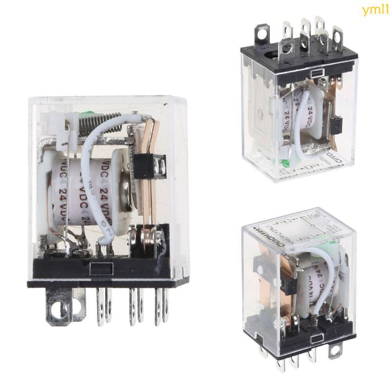 Yml1 รีเลย์ LY2NJ คอยล์ 24V HH62P10A Miniature Coil Generalelectromagnetic ระดับกลางสวิตช์รีเลย์
