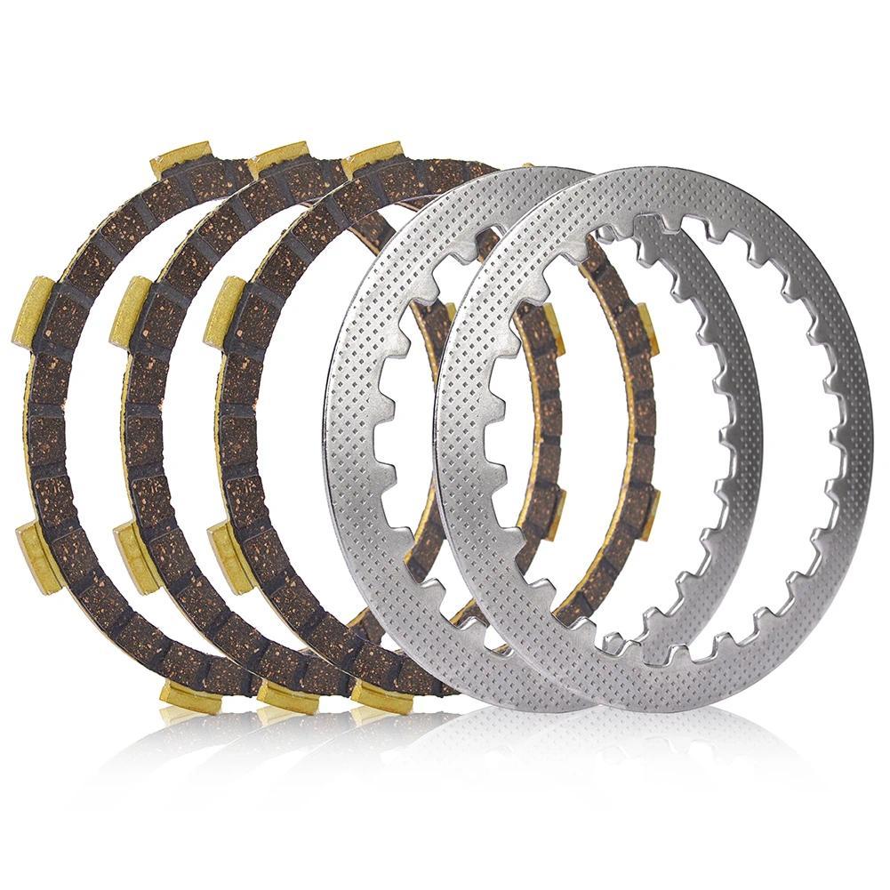 OT Clutch Plates Steel Friction For Yamaha DT80 G6 G6S GT80 LB50 MX80 RD80 RD60 RZ50 TDR50 TY80 TY50