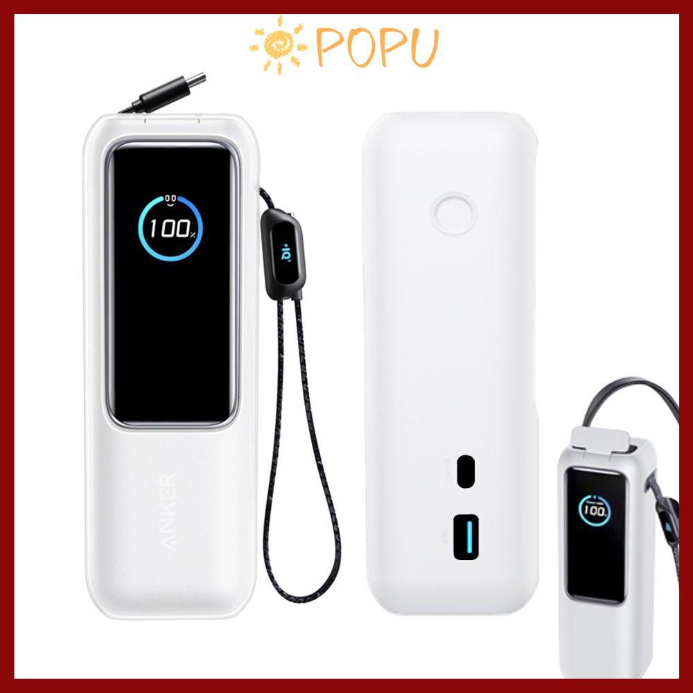 จัดส่งจากประเทศไทยPOPU Protective ,ซิลิโคนอ่อนนุ่มกันฝุ่น,ฝาครอบป้องกันแบบพกพากันกระแทกสําหรับ Anker