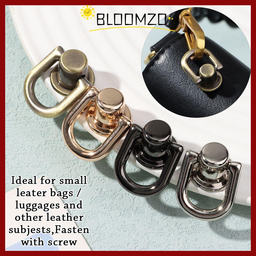 BLOOMZO กระเป๋าโลหะ Rivet DIY หนังหัตถกรรม สกรูเล็บ Snap เข็มขัดเชื่อมต่อ