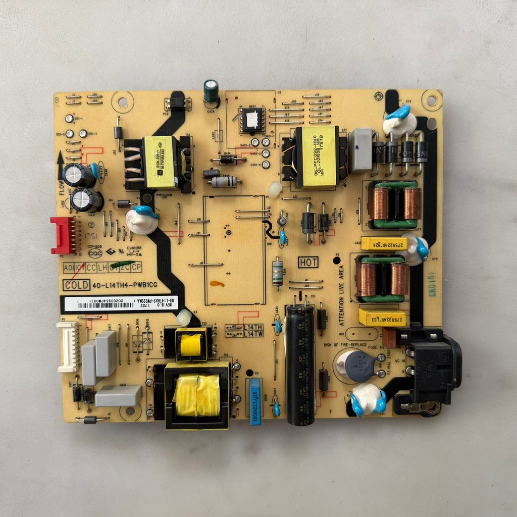 Original TCL D49A630U 49A660U D55A620U Power Board 40-L14TH2/TH4-PWB1CG