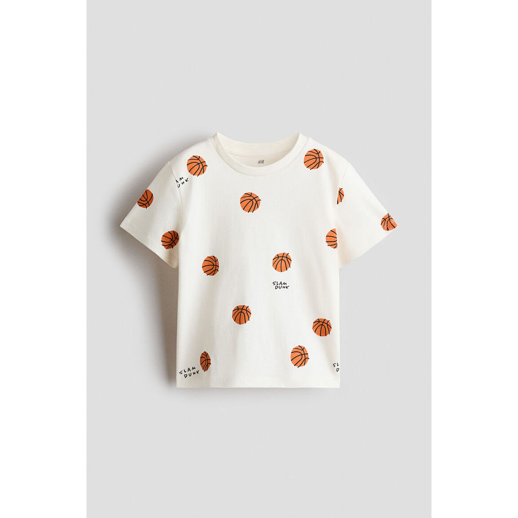 H&M(เอชแอนด์เอ็ม) เสื้อยืดพิมพ์ลาย เด็กผู้ชาย 1324846_13